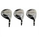 MEN'S RIGHT HAND MAGNUM XS EDITION FAIRWAY WOODS SET: #3, 5 & 7  LEFT or RIGHT HAND FAIRWAY WOODS wGRAPHITE SHAFTS + FREE HEAD COVERS: CHOOSE FLEX & LENGTH